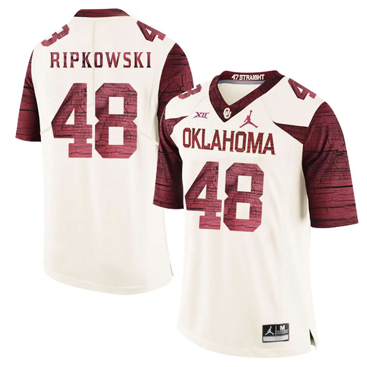 Oklahoma Sooners 48 Aaron Ripkowski White 47 Game Winning Streak College Football Jersey Dzhi,We sell and wholesale Oklahoma Sooners 48 Aaron Ripkowski White 47 Game Winning Streak College Football Jersey Dzhi on line form chian!
